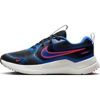 Nike black and blue cosmic runner Youth trainers