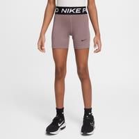 Nike Pro Leak Protection: Period Girls' Dri-FIT Shorts - Pink - Polyester/Elastane