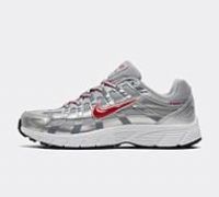 Nike Junior P-6000 Trainer - Silver - Size 6