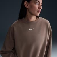 NIKE Sportswear Phoenix DQ5761-233 Women/'s Extra Large Fleece Crew Neck Sweatshirt, Viscose Brown/Sail