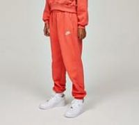 Nike Girls Club Fleece Pant - Orange - Size S/G