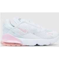 Nike Nursery Air Max 270 Trainer - White - Size 8.5