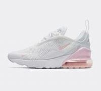 Nike white air max 270 Girls Junior trainers