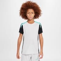 Nike Dri-FIT Strike Older Kids' Short-Sleeve Football Top - Grey - Polyester