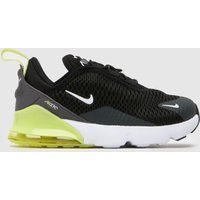 Nike Black & Green Air Max 270 Toddler Trainers