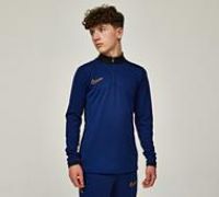 Nike Unisex Kid/'s Dri-Fit Acd25 Dril-Pd Blouse, Blue Void/Black/Orange Pulse, 152-158 (EU)