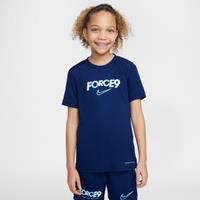 Nike Erling Haaland Academy Older Kids' Dri-FIT Football Top - Blue - Polyester