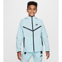 Nike Tech Older Kids' (Boys') Woven Jacket - Blue - Nylon/Elastane