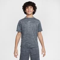 Nike Multi Older Kids' (Boys') Dri-FIT Short-Sleeve Top - Black - Polyester