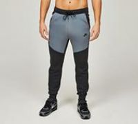 Nike Tech Fleece Colour Block Jogger - Grey - Size L
