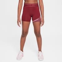 Nike Pro Girls' Dri-FIT 7.5cm (approx.) Shorts - Red - Polyester/Elastane