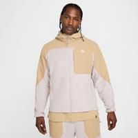 Nike ACG 'Wolf Tree' Plus Full-Zip Hooded Mid Layer - Brown - Polyester