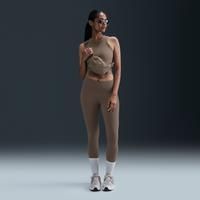 Nike Zenvy Women's Gentle-Support High-Waisted Full-Length Leggings - Brown - Recycled Nylon Minimum