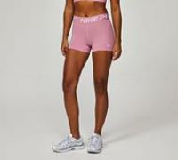 Nike Womens Pro 365 3 Inch Short - Pink - Size XL
