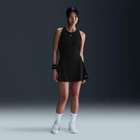 Nike Victory Women's Dri-FIT Flouncy Tennis Skirt - Black - Polyester/Elastane