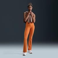 Nike Zenvy Women's Gentle Support High-Waisted Flared Legging XS Burnt orange