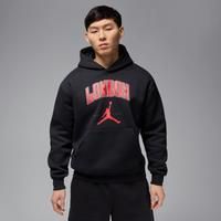 Nike Jordan Men's London Fleece Pullover Hoodie - Black - Cotton/Polyester
