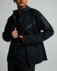 Nike Womens Tech Fleece Windrunner Full Zip Hoodie - Black - Size XS