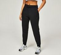 Nike Womens Mid-Rise Tech Fleece Jogger - Black - Size S