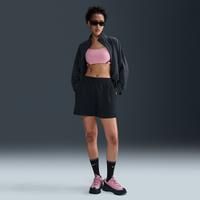 Nike 24.7 ImpossiblySoft Women's Dri-FIT Mid-Rise Loose 10cm (approx.) Shorts - Black - Polyester/Modal/Cotton