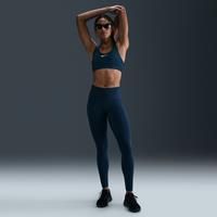 Nike Epic Fast Women's Mid-Rise Pocket Running Leggings - Blue - Polyester/Elastane