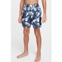 Nike Swim Voyage Older Kids' (Boys') 10cm (approx.) Brief-Lined Cargo Shorts - Grey - Polyester
