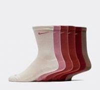 Nike Everyday Plus Cushioned Training Crew Socks (6 Pairs) - Multi-Colour