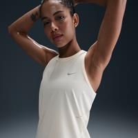 Nike Swift Women's Dri-FIT Running Tank Top - White - Polyester/Elastane