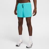Nike Stride Men's Dri-FIT 13cm (approx.) Brief-Lined Running Shorts - Green - Polyester