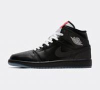 Jordan Air Jordan 1 Mid Trainer - Black - Size 8