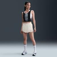 Nike Swift Women's Dri-FIT Mid-Rise 2-in-1 Running Shorts - White - Polyester/Elastane