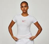 Nike Womens Phoenix Slim T-Shirt - Grey - Size XL