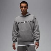 Nike Jordan Essentials Men's Fleece Hoodie - Grey - Cotton/Polyester
