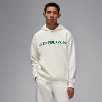 Nike Jordan Essentials Men's Fleece Hoodie - White - Cotton/Polyester
