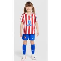 Atltico Madrid 2025/26 Stadium Home Little Kids' Nike Soccer Replica 3-Piece Kit - Red - Polyester