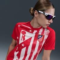 Atltico Madrid Academy Pro Home Women's Nike Dri-FIT Football Pre-Match Short-Sleeve Top - Red - Polyester