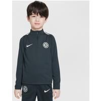 Chelsea F.C. Academy Pro Younger Kids' Nike Dri-FIT Football Drill Top - Green - Polyester