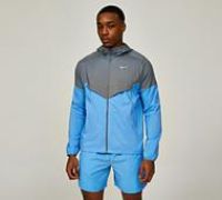 Nike Run Repel UV Windrunner - Blue - Size S