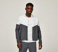 Nike Swoosh Air Run Miler Jacket - Grey - Size M