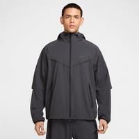 Nike Tech Men's Woven Full-Zip Windrunner Jacket - Grey - Nylon/Elastane