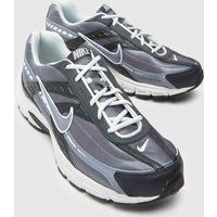 Nike initiator trainers in black & silver
