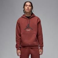 Nike Jordan Essentials Men's Fleece Hoodie - Brown - Cotton/Polyester