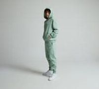 Nike Junior Club Fleece Overhead Hoodie - Green - Size M/B