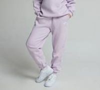 Nike Girls Club Fleece Loose Pant - Purple - Size XL/G