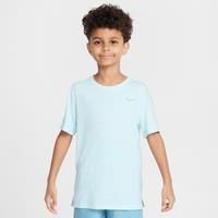Nike Dri-FIT Miler Older Kids' (Boys') Training Top - Blue - Polyester