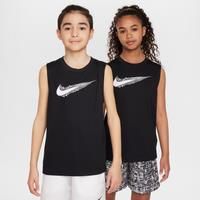 Nike Multi Older Kids' (Boys') Dri-FIT Sleeveless Top - Black - Polyester