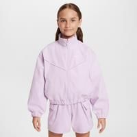Nike Sportswear Girls' Oversized Lightweight Jacket - Purple - Polyester