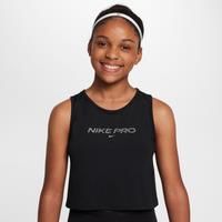 Nike Pro Girls' Dri-FIT Tank Top - Black - Polyester/Elastane