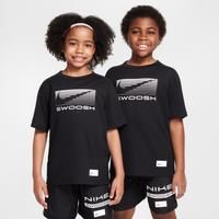 Nike Multi Older Kids' (Boys') Dri-FIT Short-Sleeve Top - Black - Polyester