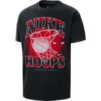 Chicago Bulls Courtside Men's Nike NBA Max90 T-Shirt - Black - Cotton